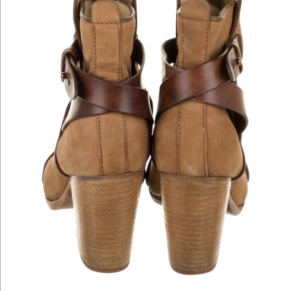 Rag & Bone Suede Round Toe Booties - image 4